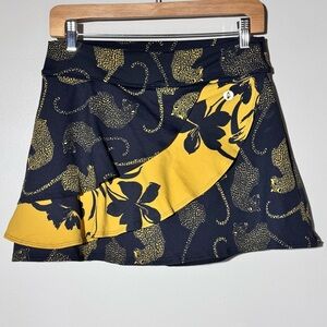 Skort Tennis Golf Pickleball Size 2 Leopard Athletic Stretchy Feminine Shorts